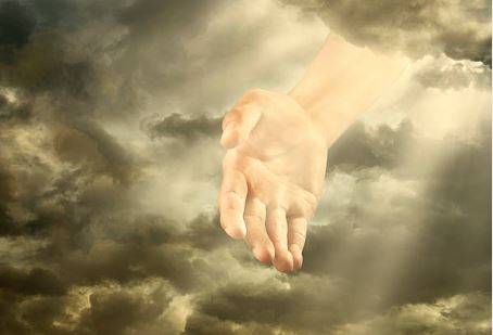 The hand of God