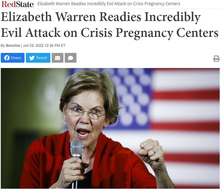 Rabid Elizabeth Warren