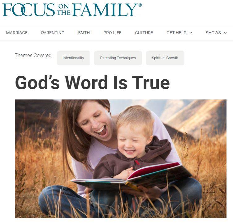 God's word is truth