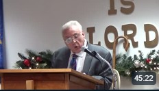 Pastor Ernie Sanders Sunday Service