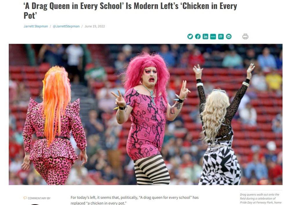 Drag Queens and pedophiles in our schools